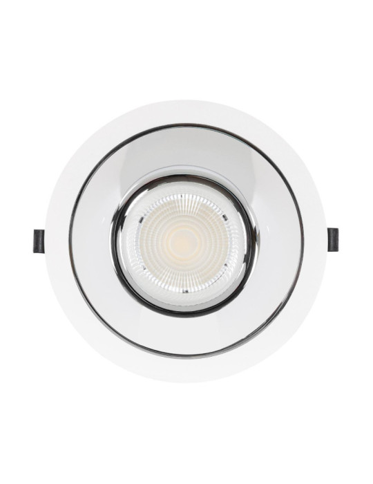 Downlight LED 36W Rond Premium CRI90 LIFUD Coupe Ø 170 mm