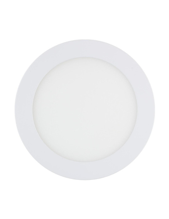 Dalle LED 9W Ronde Extra-Plate Coupe Ø 133 mm