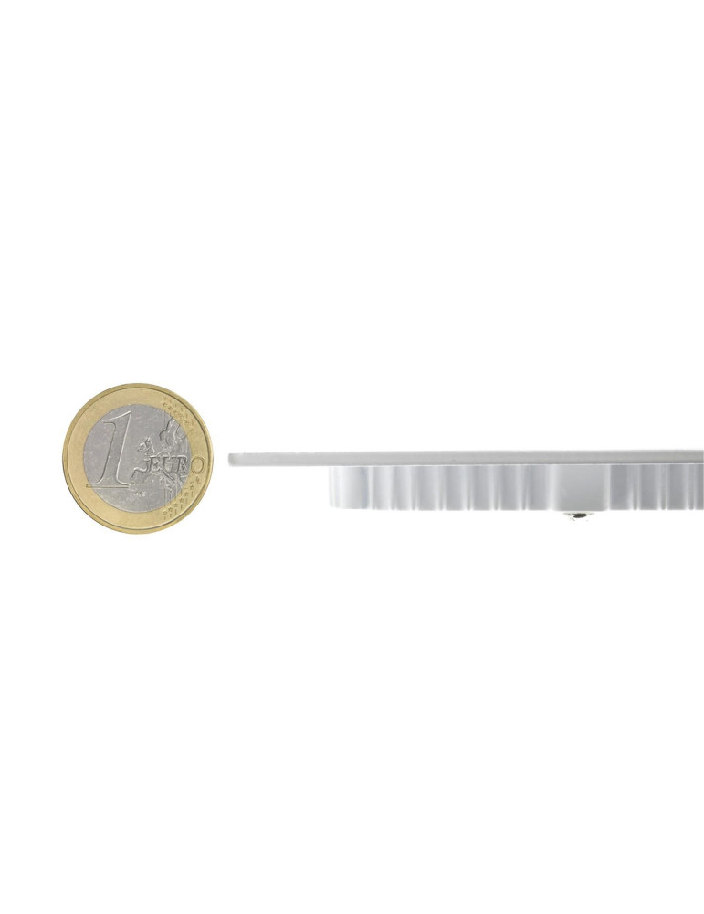 Dalle LED 9W Ronde Extra-Plate Coupe Ø 133 mm
