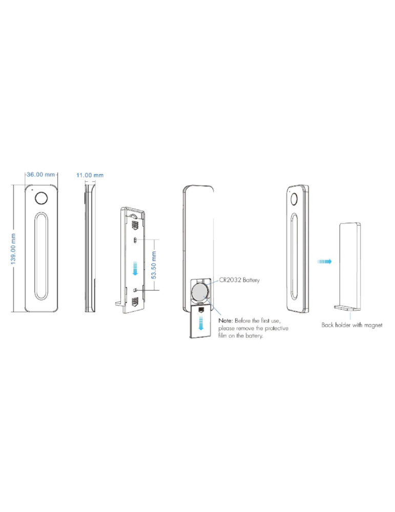 Télécommande RF pour Variateur LED RGB