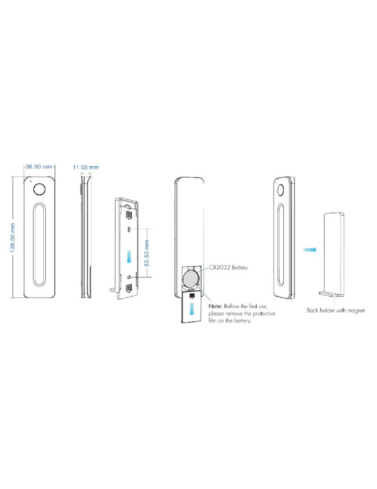 Télécommande RF pour Variateur LED RGB