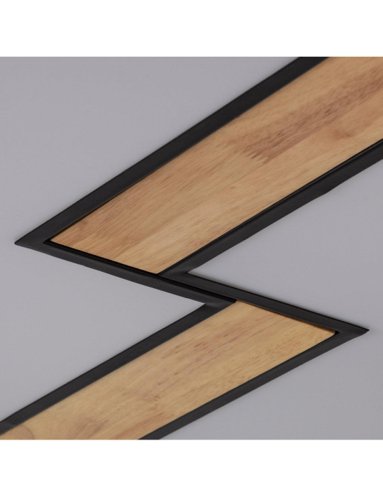 Plafonnier LED Carré Métal 35W CCT Sélectionnable Brusk 480x480 mm