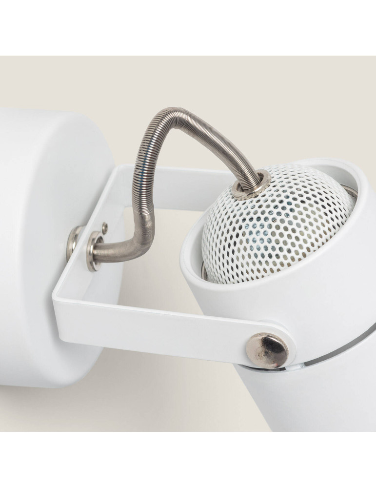 Spot Mural Blanc GU10 Flex Direct