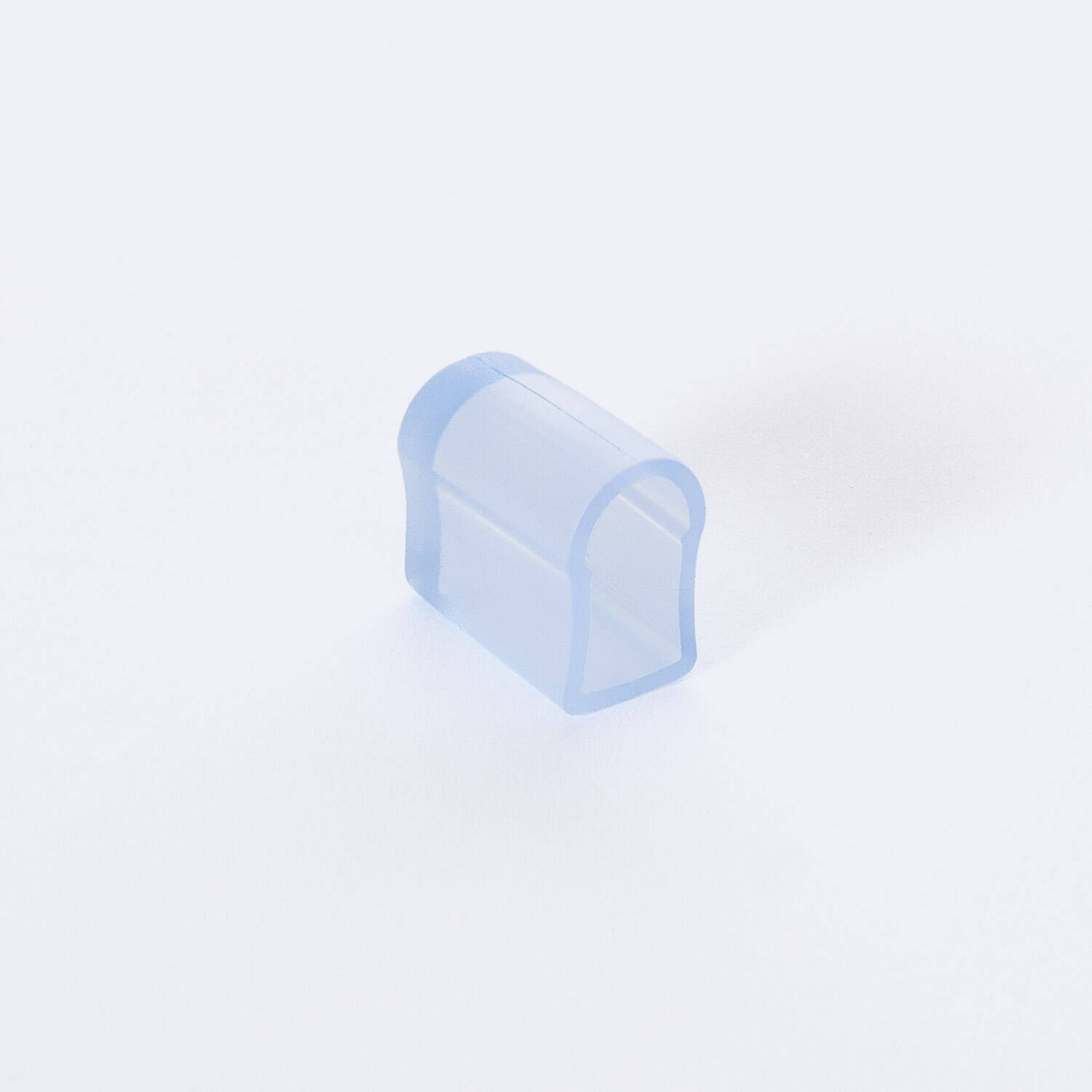 Embout pour ruban néon LED dimmable 220V SFLEX8. Transparent
