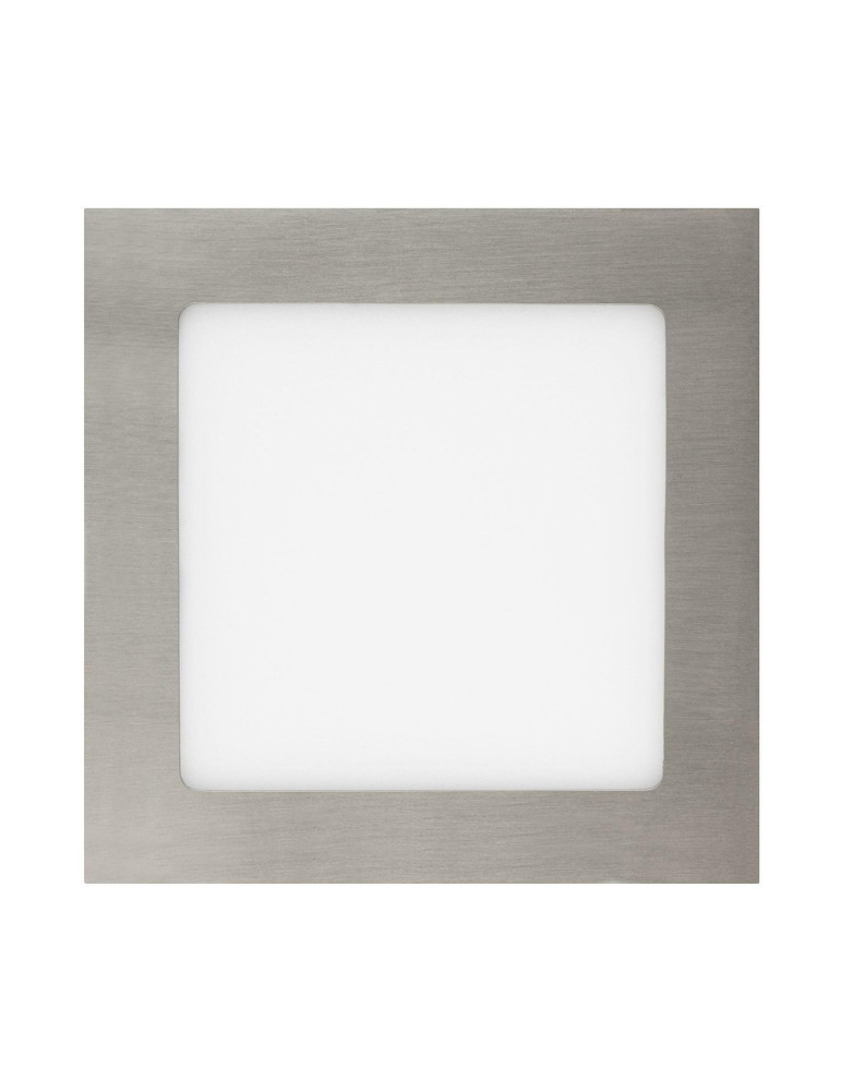 Dalle LED Carrée Extra-Plate 12W LIFUD Coupe 152x152mm Argentée