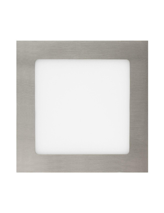 Dalle LED Carrée Extra-Plate 12W LIFUD Coupe 152x152mm Argentée