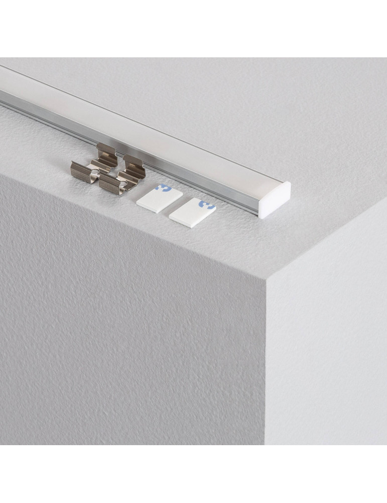 Profilé avec Ruban LED New Aretha 250mm 3W avec Interrupteur sans Contact