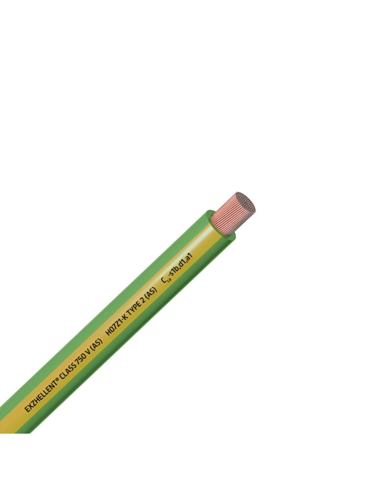 Rouleau de Câble sans Halogène de la famille H07Z1-K TYPE 2 (AS) Rouleau de Câble sans Halogène de la famille H07Z1-K TYPE 2 (AS)