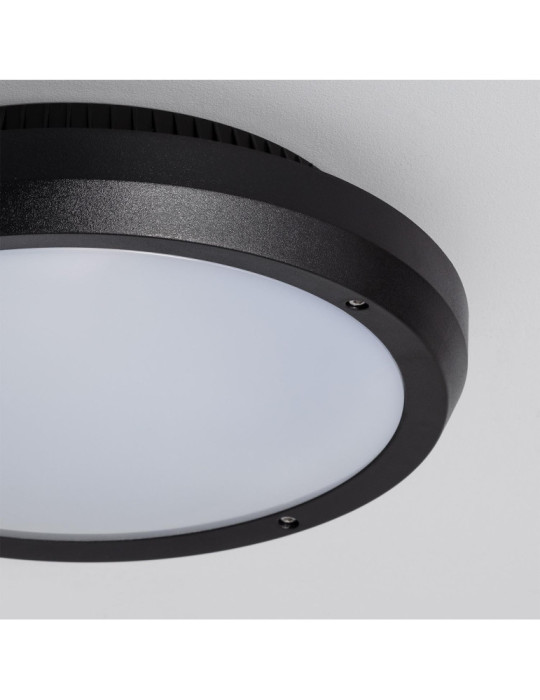 Plafonnier Extérieur Rond Curio IP65 Noir