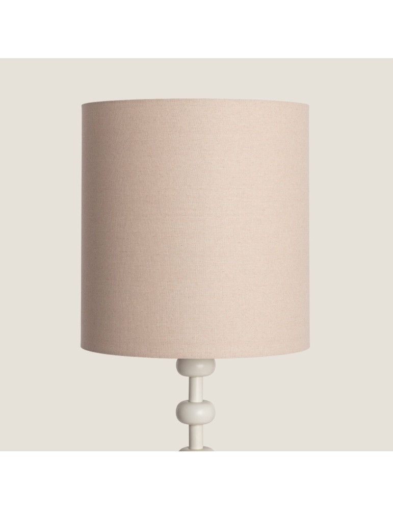 Lampadaire Métal et Lin Aimahar