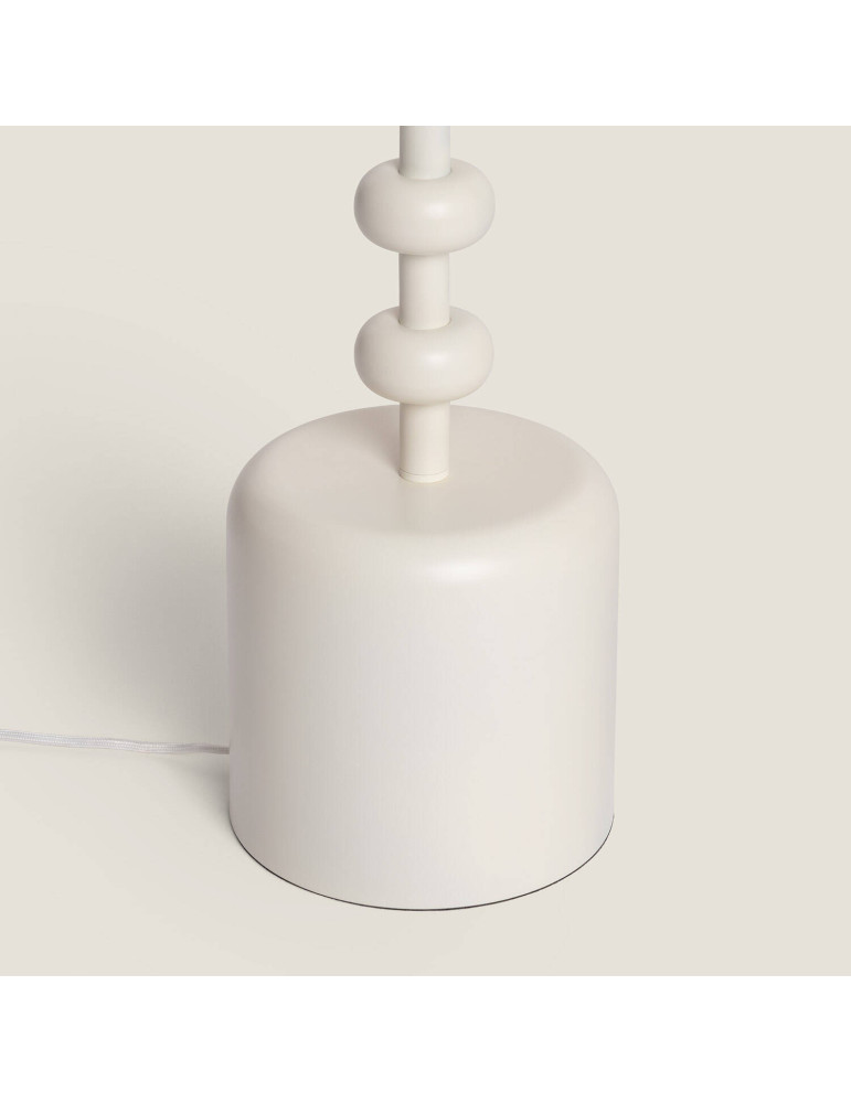 Lampadaire Métal et Lin Aimahar