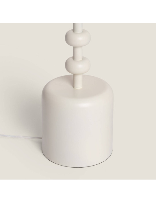 Lampadaire Métal et Lin Aimahar