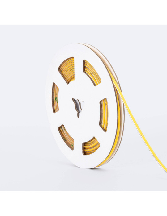 Ruban LED 24V DC COB 320 LED/m 360 lm/m 5m IP20 CRI90 Largeur 3mm Super Étroite Coupe 5 cm