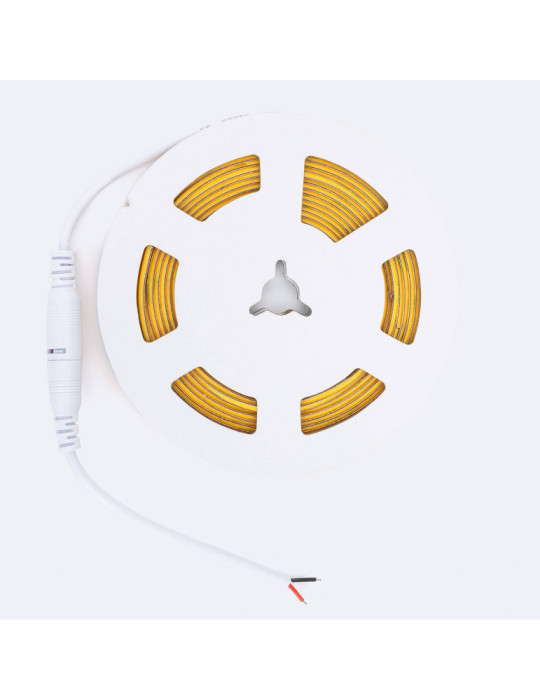 Ruban LED 24V DC COB 320 LED/m 360 lm/m 5m IP20 CRI90 Largeur 3mm Super Étroite Coupe 5 cm