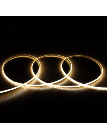 Ruban LED 24V DC COB 320 LED/m 360 lm/m 5m IP20 CRI90 Largeur 3mm Super Étroite Coupe 5 cm