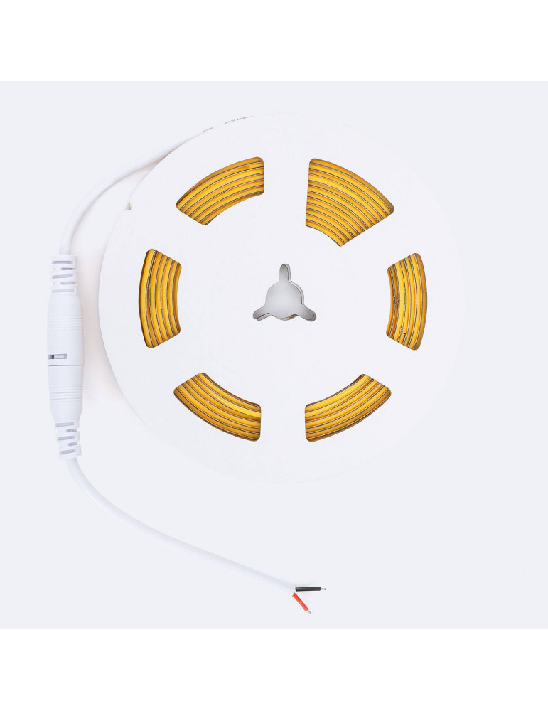Ruban LED 24V DC COB 320 LED/m 360 lm/m 5m IP20 CRI90 Largeur 3mm Super Étroite Coupe 5 cm