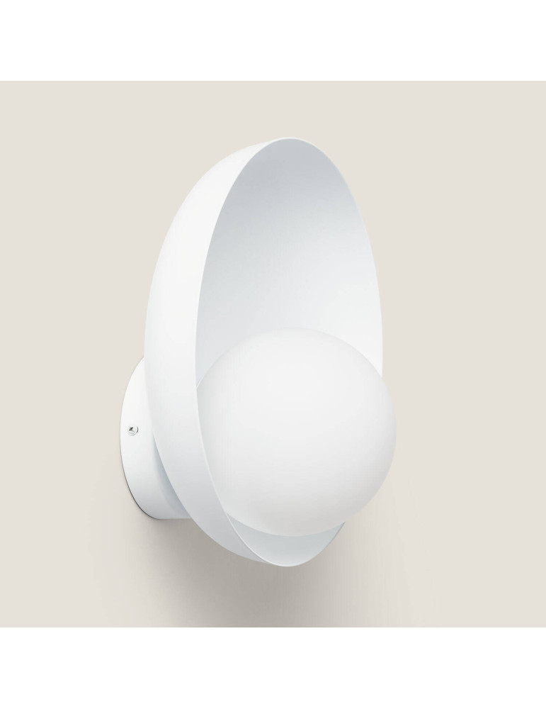 Applique Murale Métal et Verre Bera Applique Murale Métal et Verre Bera