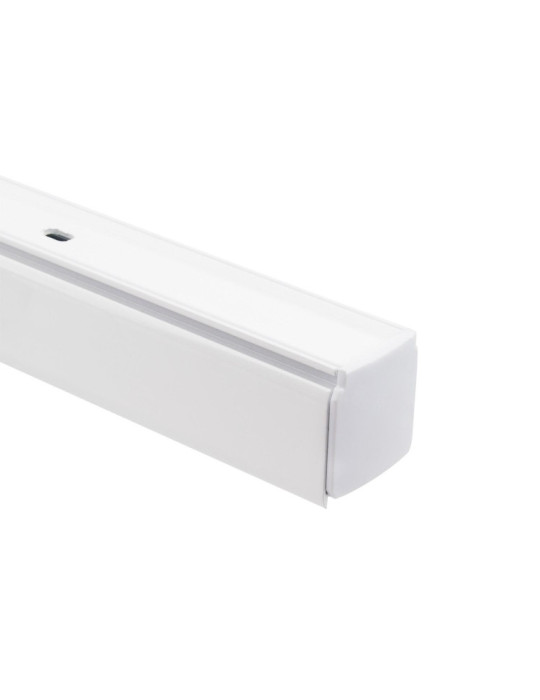 Rail Triphasé Aluminium 1 Mètre pour Spots LED