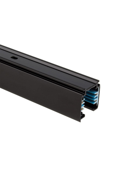 Rail Triphasé Aluminium 1 Mètre pour Spots LED