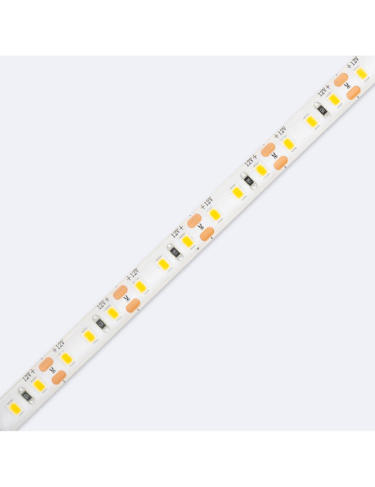 Ruban LED 12V DC SMD2835 120LED/m 5m IP65 Largeur 8mm Coupe 2.5cm