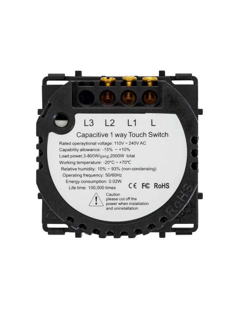 Interrupteur Tactile Double Modern