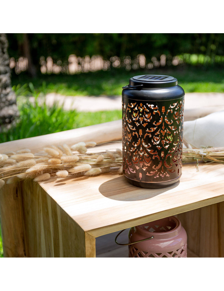 Lampe à Poser LED Solaire Portable Erté avec Batterie Rechargeable