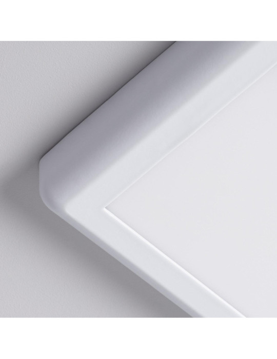 Plafonnier LED Carré Métal Design White 12W 178x178mm