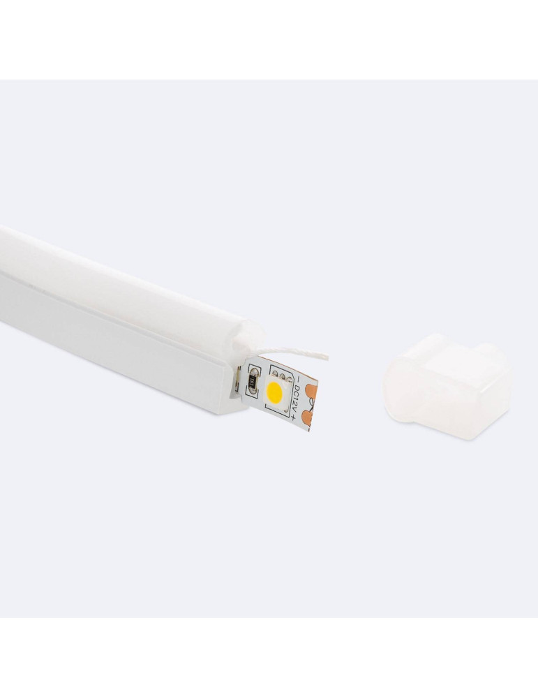 Tube Silicone LED Flex Encastré pour Ruban jusqu'à 8 mm EL0817
