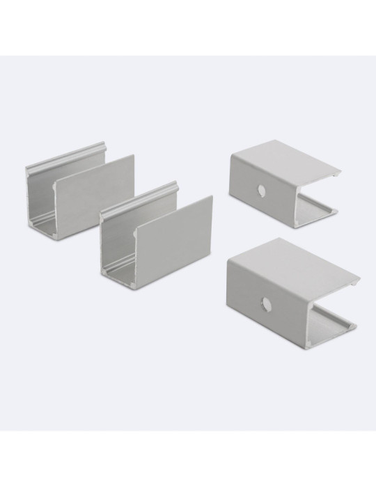 Tube Silicone LED Flex Encastré pour Ruban jusqu'à 8 mm EL0817