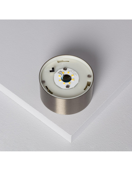 Balise Solaire LED Extérieure 1.5W en Saillie sur Pied 50cm avec Détecteur de Mouvement Inti Inox