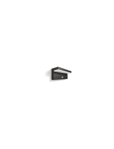 Applique Murale LED Extérieure PHILIPS Bustan 2x4.5W avec détecteur de Mouvement