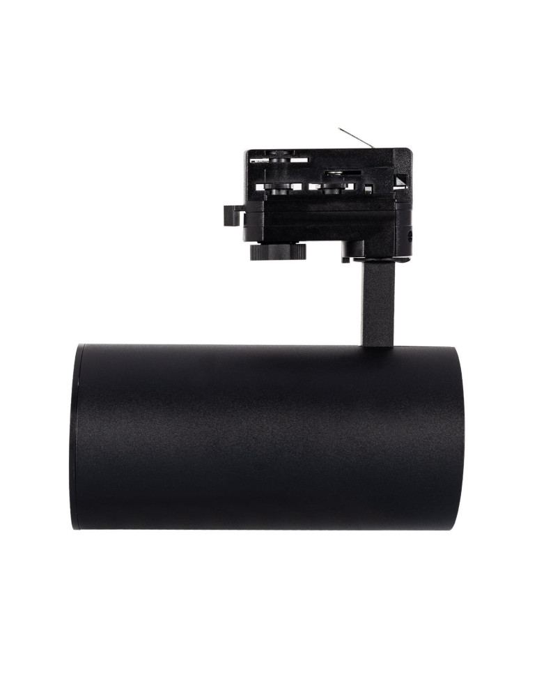 Spot LED sur Rail Triphasé 40W d'Angelo CCT PHILIPS Xitanium Cinema Noir