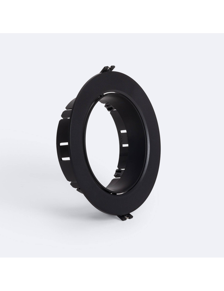 Collerette Downlight Conique Encastrable Orientable pour Ampoule LED GU10 AR111 Coupe Ø135 mm