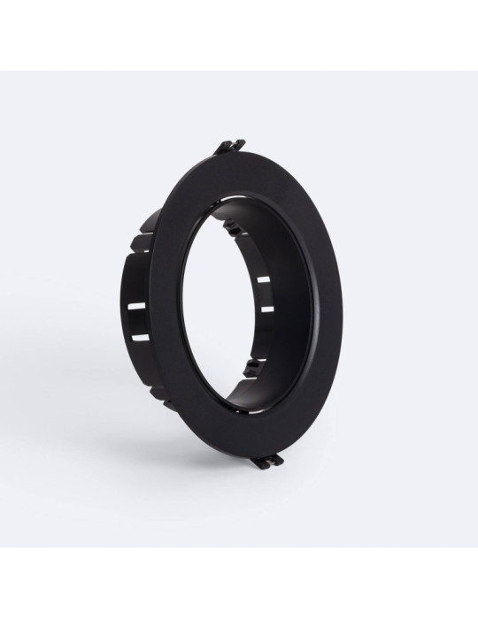 Collerette Downlight Conique Encastrable Orientable pour Ampoule LED GU10 AR111 Coupe Ø135 mm