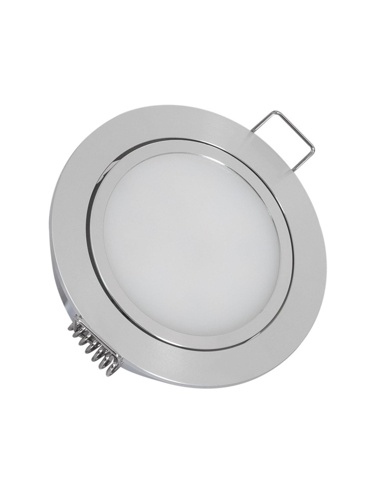 Downlight LED 3W 12V DC Meuble avec Connecteur Rapide Coupe Ø 63 mm Orientable Downlight LED 3W 12V DC Meuble avec Connecteur Rapide Coupe Ø 63 mm Orientable