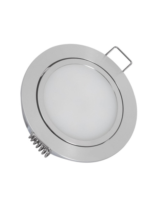 Downlight LED 3W 12V DC Meuble avec Connecteur Rapide Coupe Ø 63 mm Orientable Downlight LED 3W 12V DC Meuble avec Connecteur Rapide Coupe Ø 63 mm Orientable