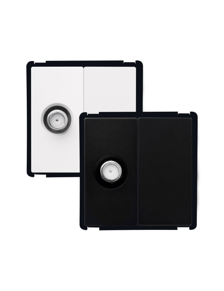 Prise Satéllite + Obturateur Modern