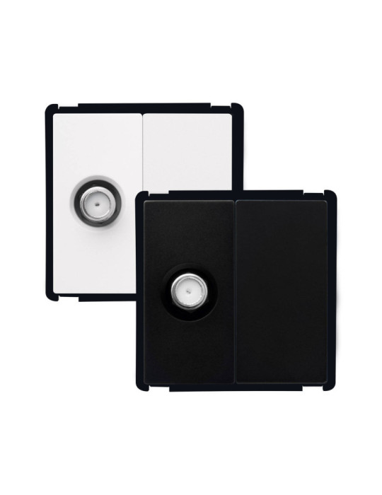 Prise Satéllite + Obturateur Modern