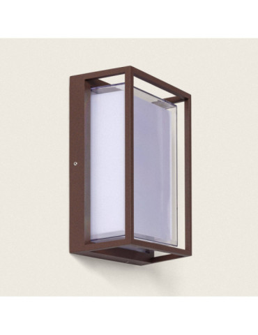 Applique murale extérieur LED à double diffuseur sélectionnable Calysta 12 W en aluminium CCT