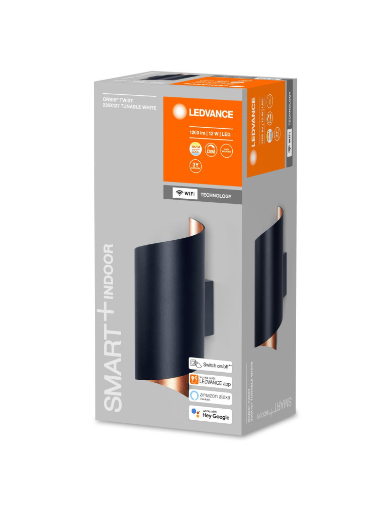 Applique Murale LED 12W Smart+ WiFi ORBIS Twist LEDVANCE 4058075574151