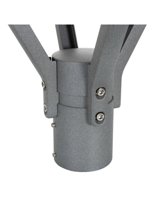 Lampadaire LED 40W Ambre Aventino Square LUMILEDS PHILIPS Xitanium Dimmable 1-10V