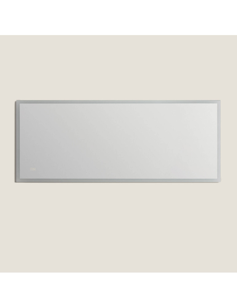 Miroir Salle de Bain avec Éclairage LED Anti-buée 1500x600 mm Iria