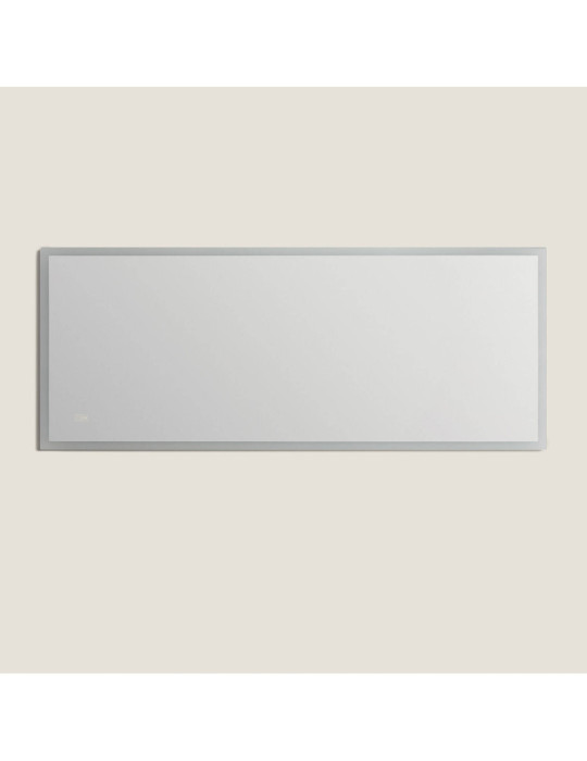 Miroir Salle de Bain avec Éclairage LED Anti-buée 1500x600 mm Iria