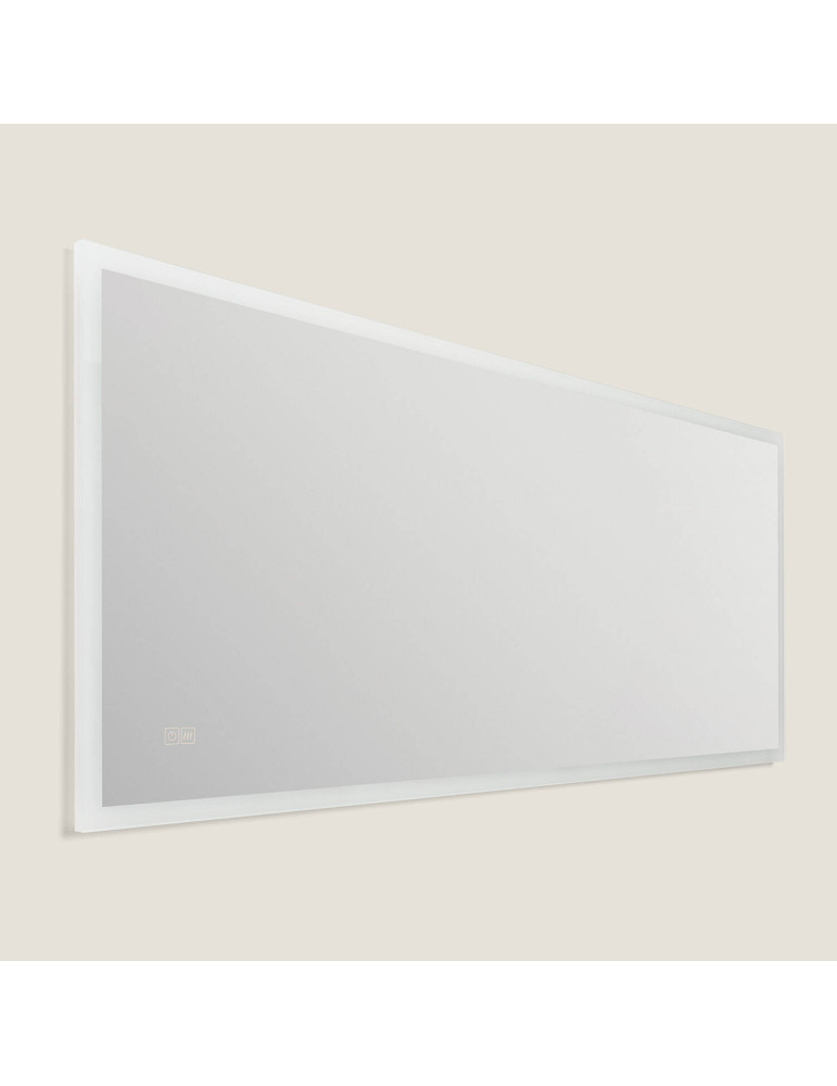 Miroir Salle de Bain avec Éclairage LED Anti-buée 1500x600 mm Iria