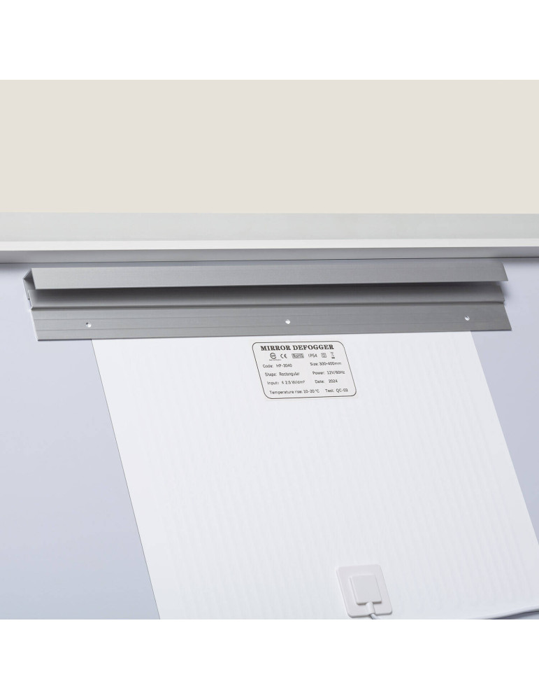 Miroir Salle de Bain avec Éclairage LED Anti-buée 1500x600 mm Iria