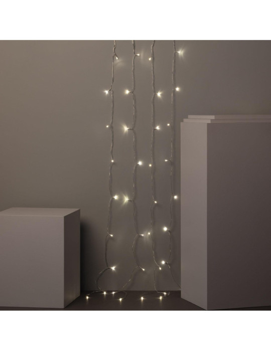 Guirlande LED Extérieure à Piles pour Parasol 2m