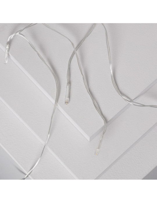 Guirlande LED Extérieure à Piles pour Parasol 2m