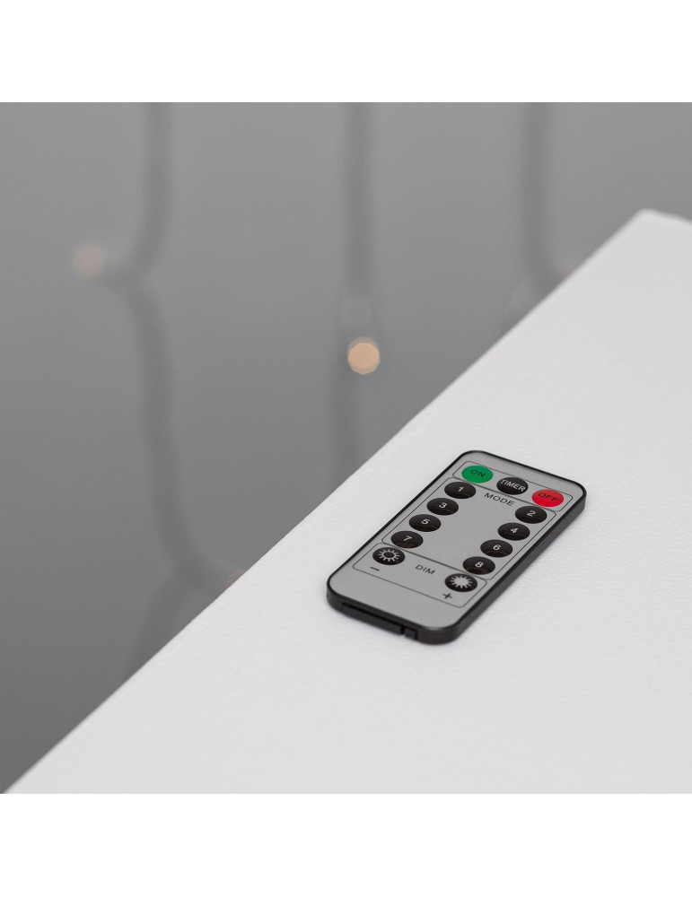 Guirlande LED Extérieure à Piles pour Parasol 2m