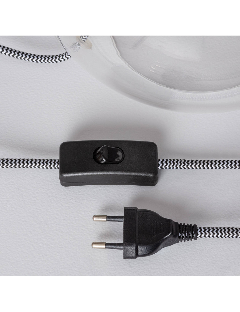 Lampe à Poser Jute et Verre Aurora