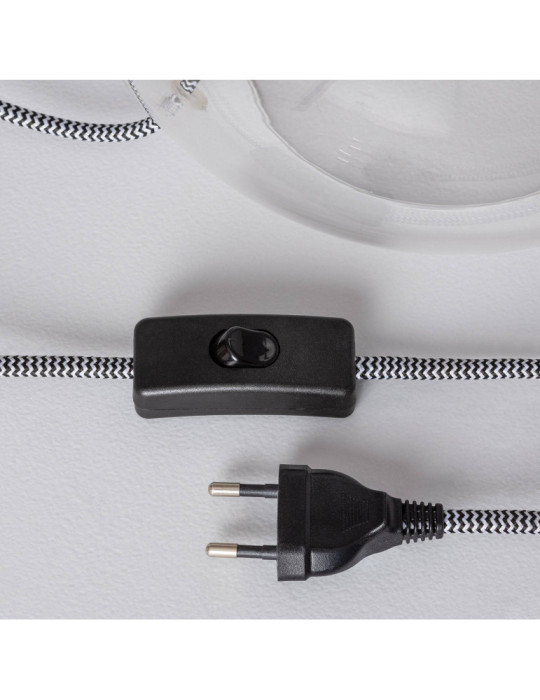 Lampe à Poser Jute et Verre Aurora